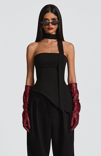 Ariana — Conjunto: corset y pantalón ancho