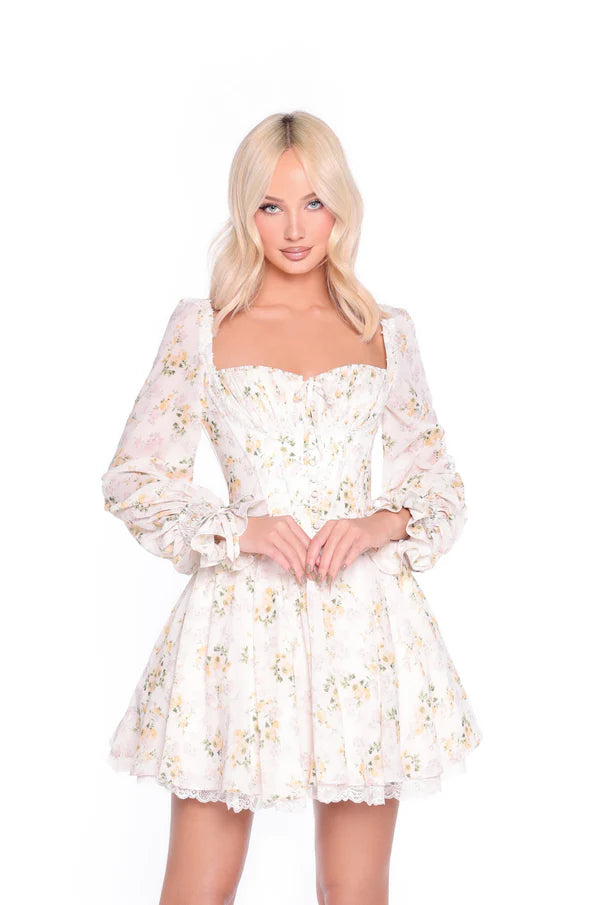 Camelia — Vestido mini corset