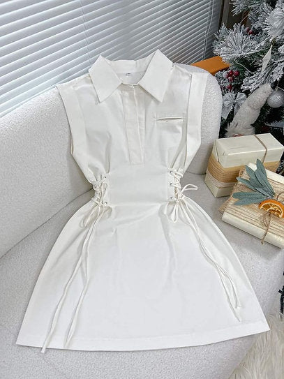 Cassandra — Vestido mini tipo camisón