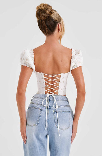 Charlotte — Blusa corset