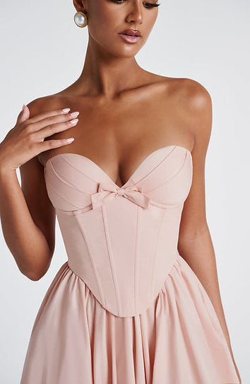 Daisy — Vestido midi corset