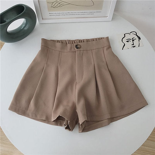Donna — Short con pliegues
