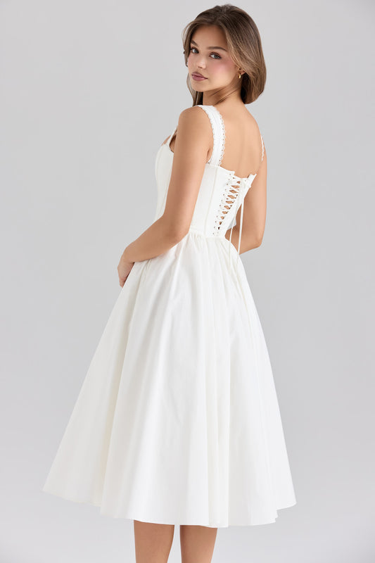 Edith — Vestido midi corset