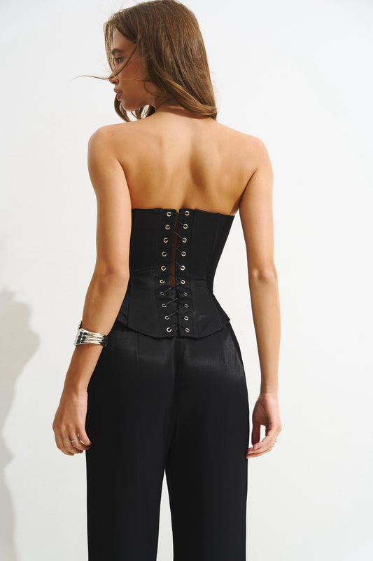 Felisa — Corset strapless con cierre