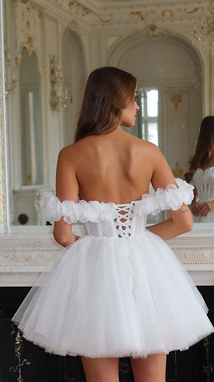 Flora — Vestido mini corset floral