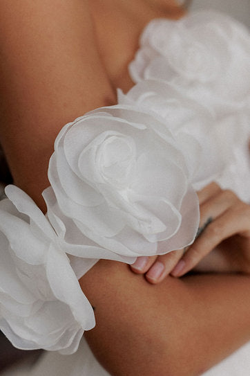 Flora — Vestido mini corset floral