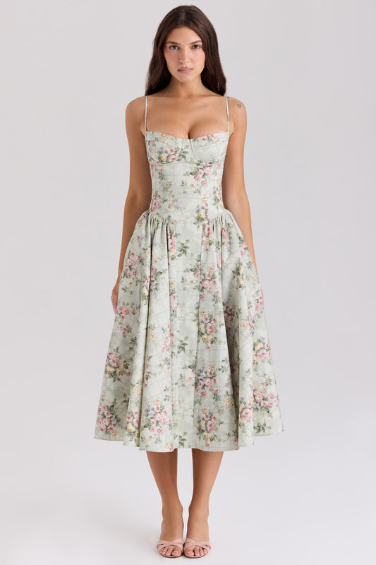 Luvia — Vestido midi con golas