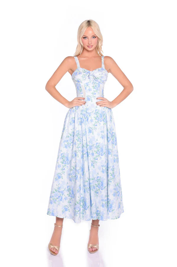 Melanie — Vestido midi