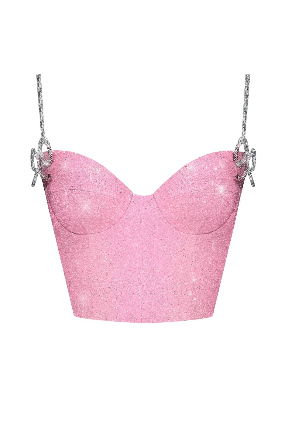 Nyra — Corset con cordón cristalizado