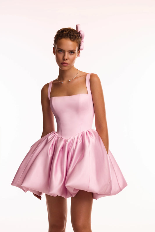 Rylie — Vestido mini corset falda globo