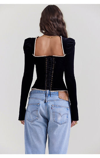 Tabitha — Blusa corset