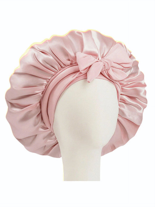 Gorro de satÍn de amarrar