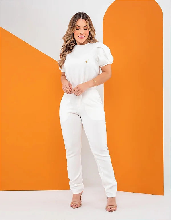 Adara — Uniforme con pantalón encauchado
