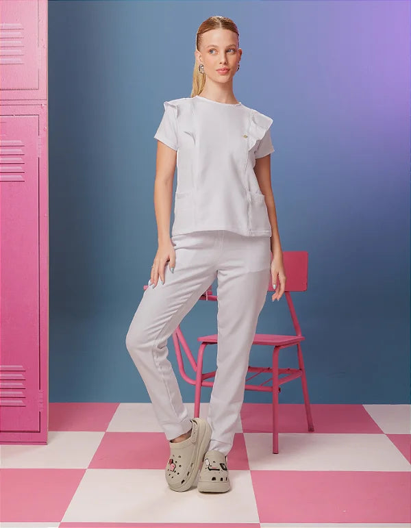 Ainara — Uniforme con pantalón encauchado