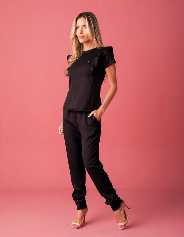 Ainara — Uniforme con pantalón encauchado