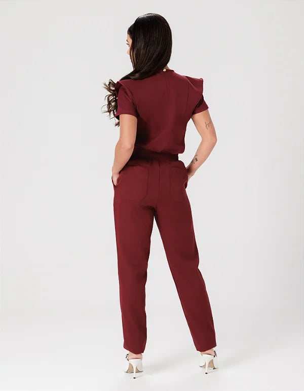 Ainara — Uniforme con pantalón encauchado