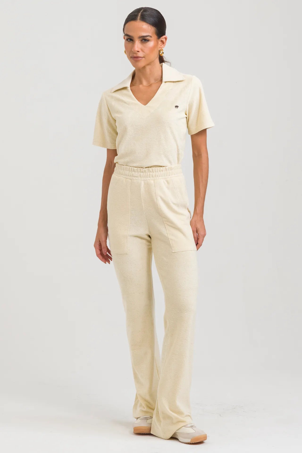 Alba — Uniforme con pantalón encauchado