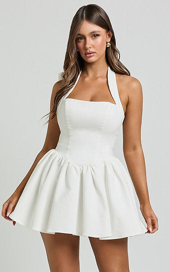 Alicia — Vestido con lazo