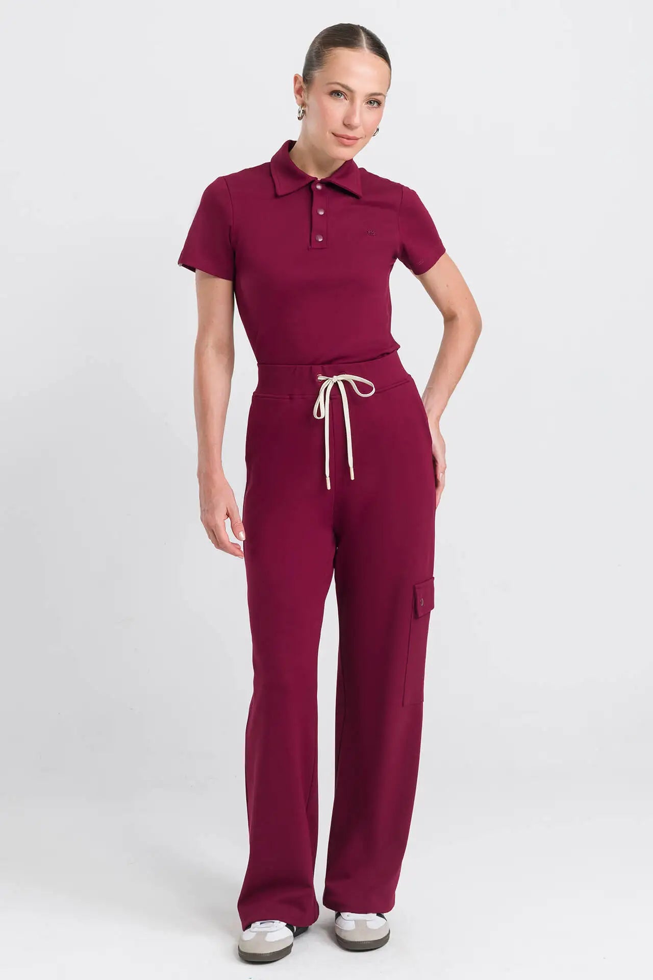 Anais — Uniforme con pantalón encauchado