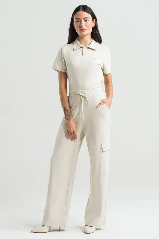 Anais — Uniforme con pantalón encauchado