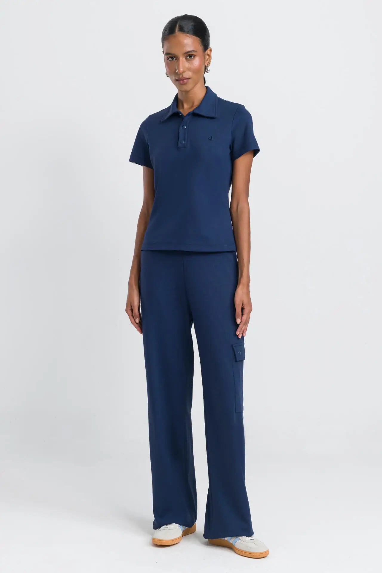 Anais — Uniforme con pantalón encauchado