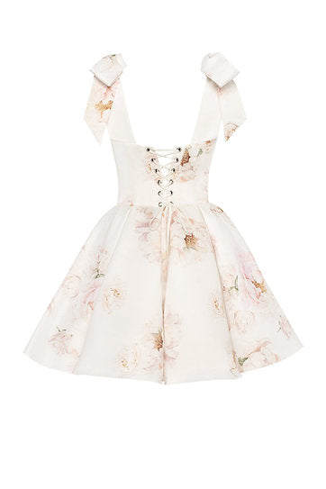 Anatole — Vestido mini corset con lazos