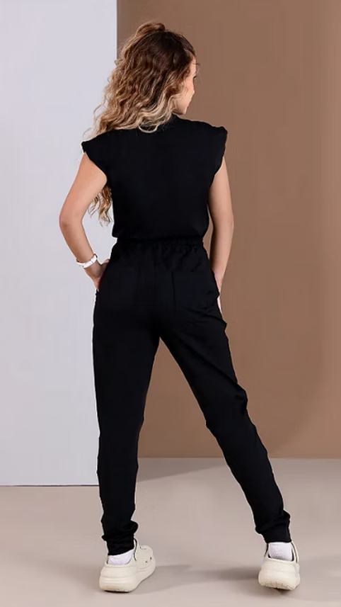 Angélica — Uniforme con pantalón encauchado