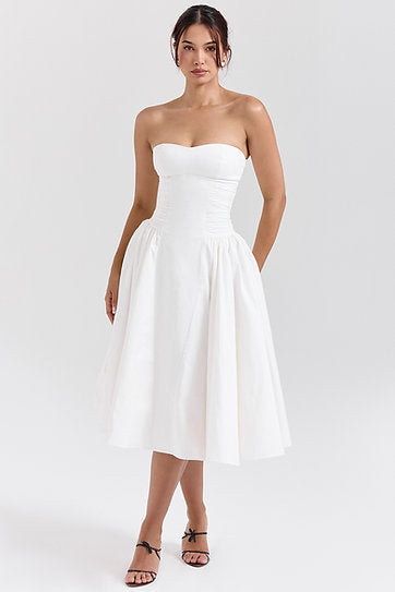 Anya — Vestido midi
