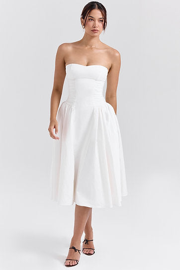 Anya — Vestido midi