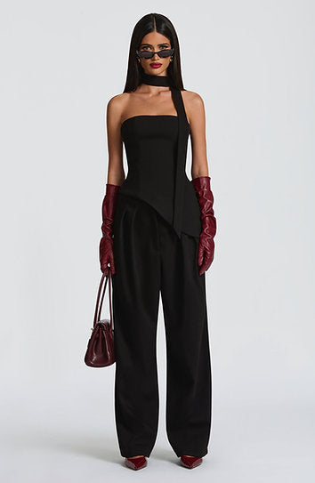 Ariana — Conjunto: corset y pantalón ancho