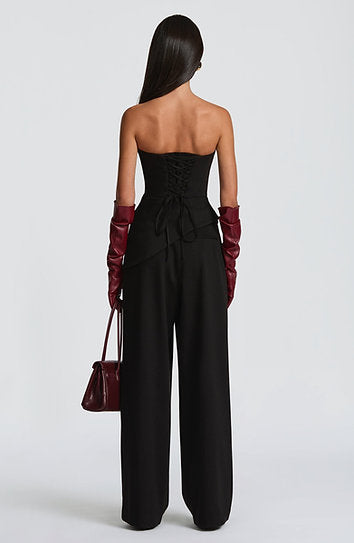 Ariana — Conjunto: corset y pantalón ancho