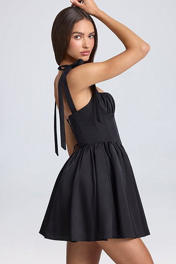 Ashley — Vestido mini corset con lazos