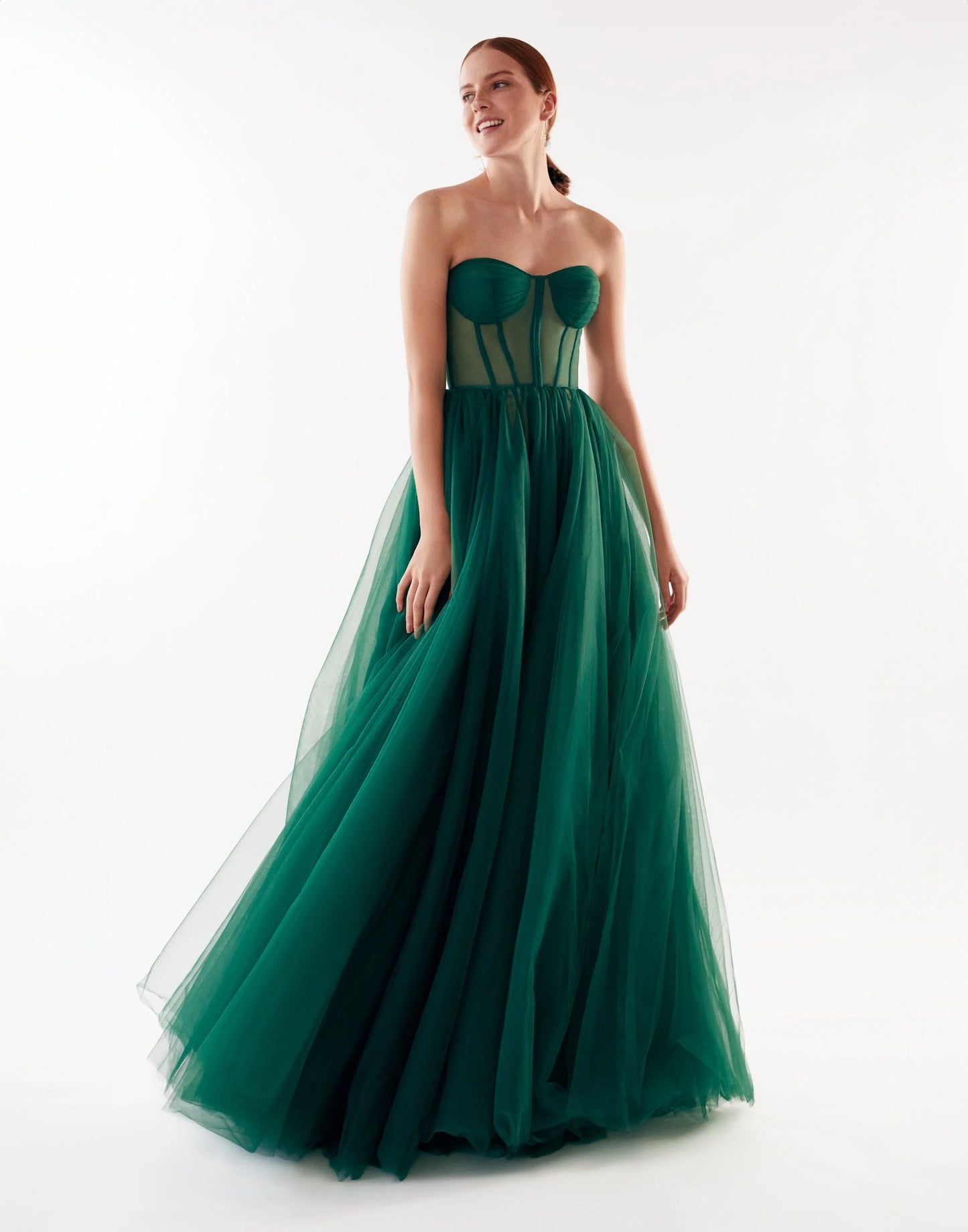 Beatrice  — Vestido maxi corset