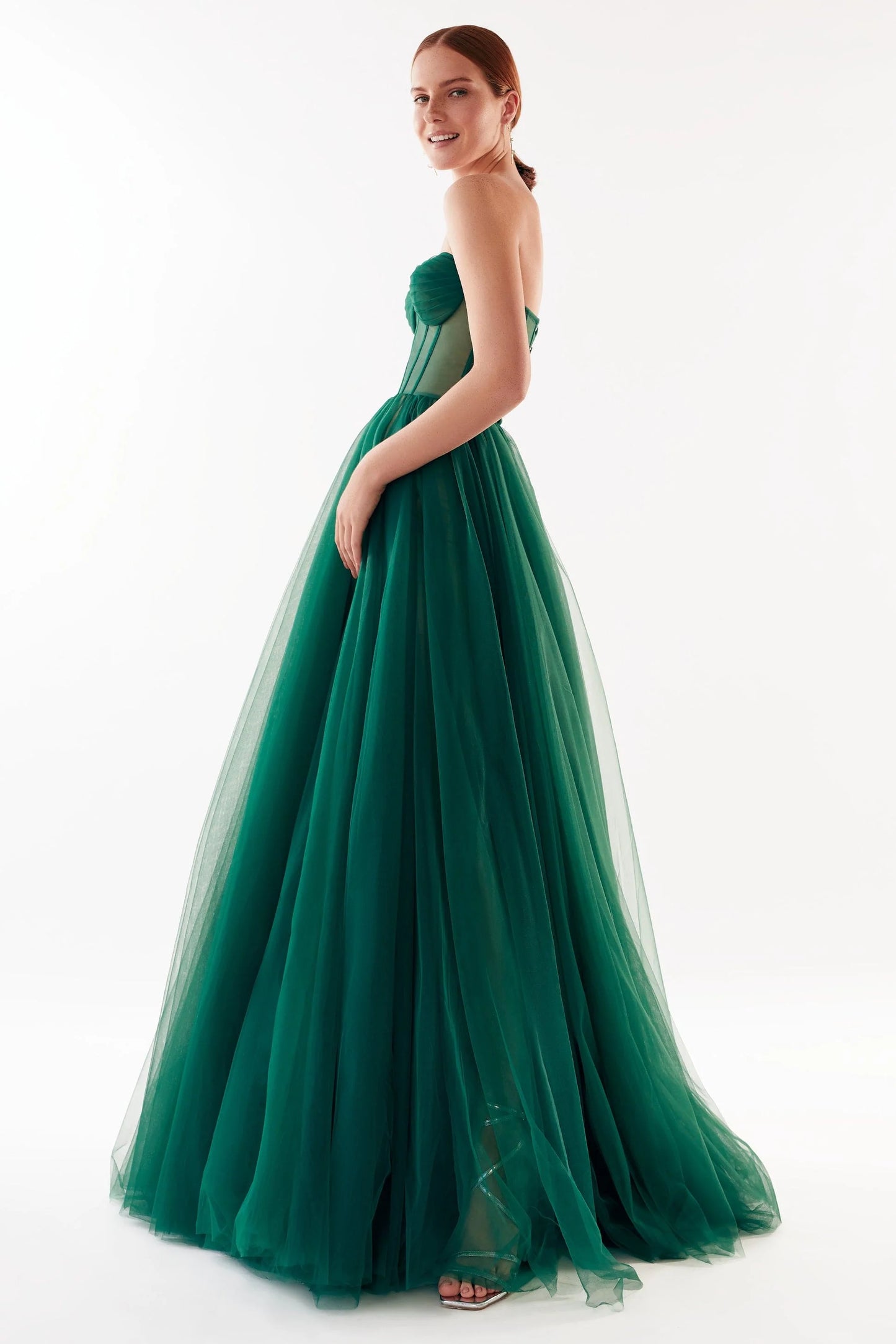 Beatrice  — Vestido maxi corset