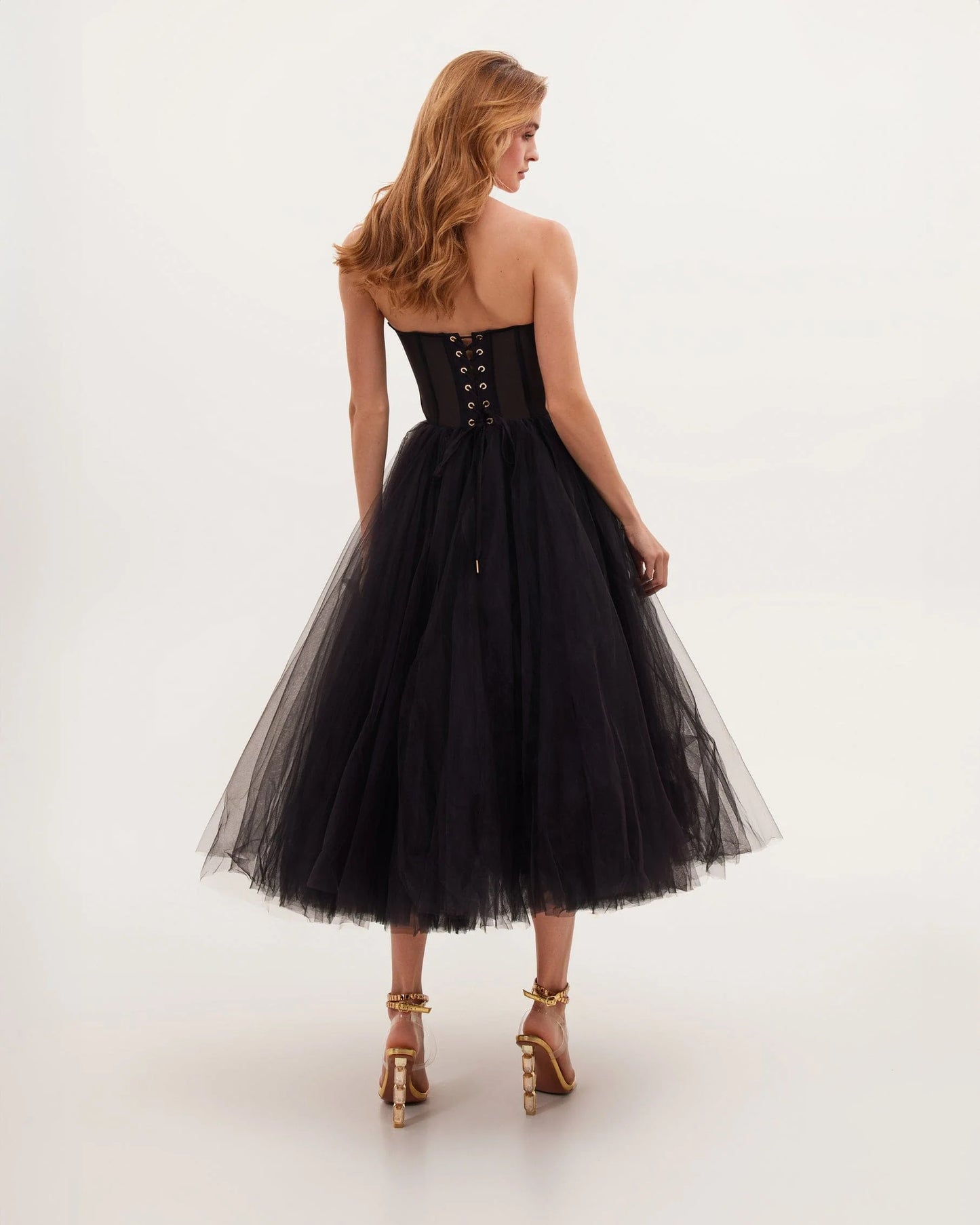 Beatrice  — Vestido midi corset