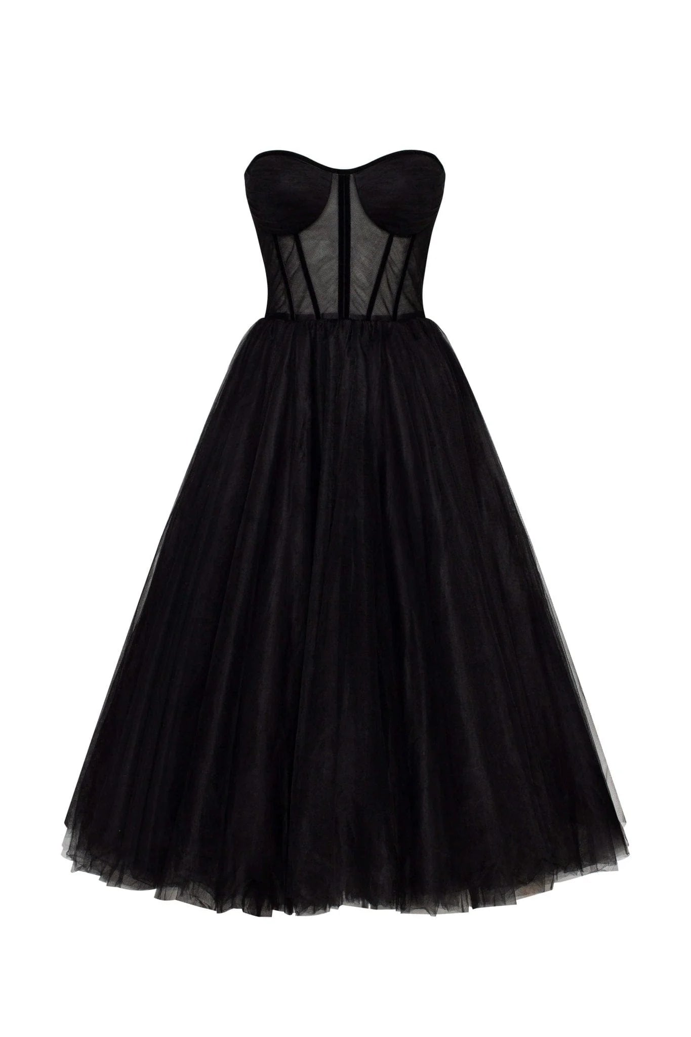 Beatrice  — Vestido midi corset