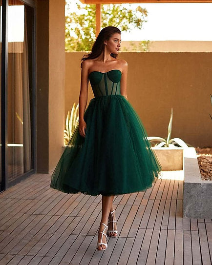 Beatrice  — Vestido midi corset