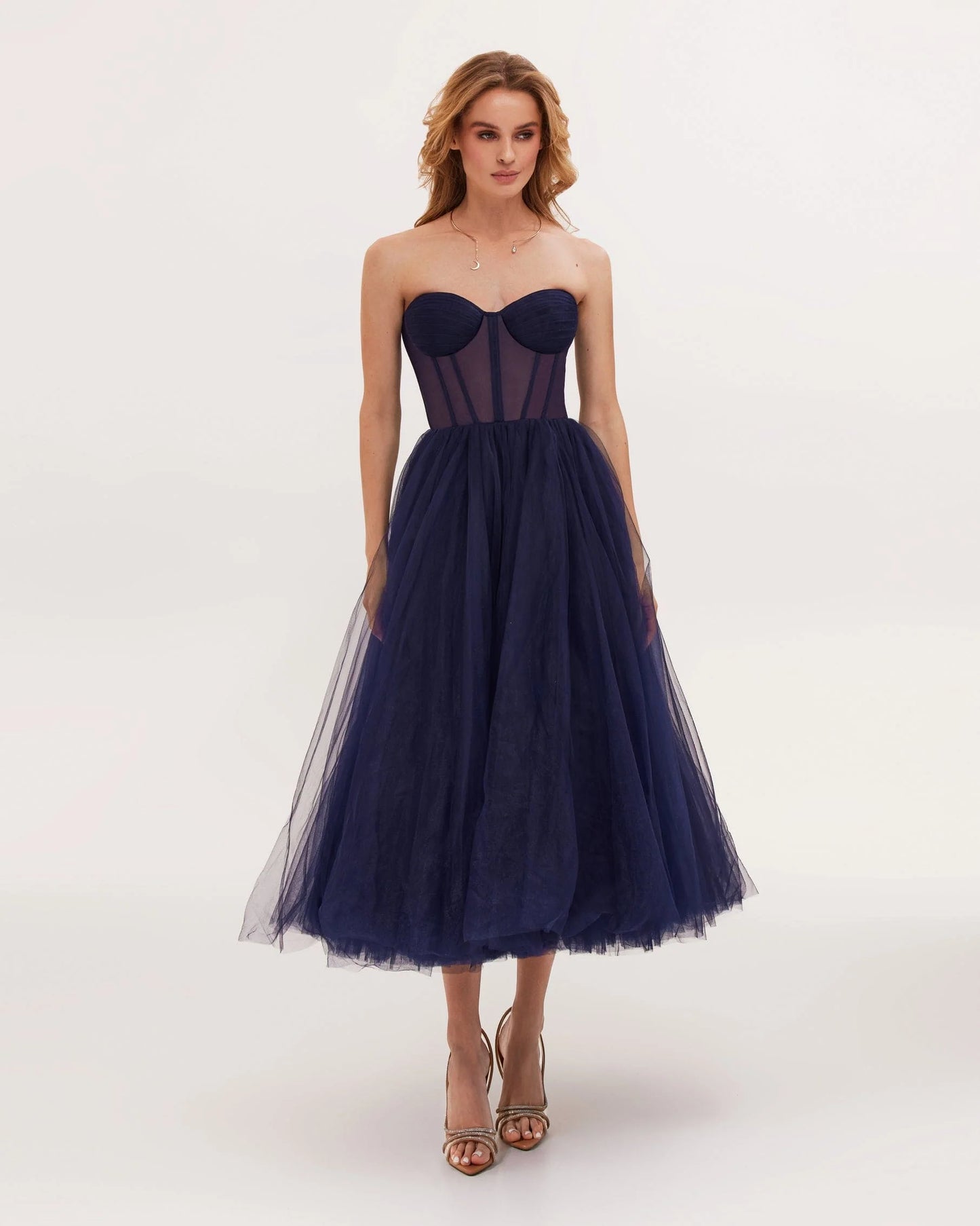 Beatrice  — Vestido midi corset