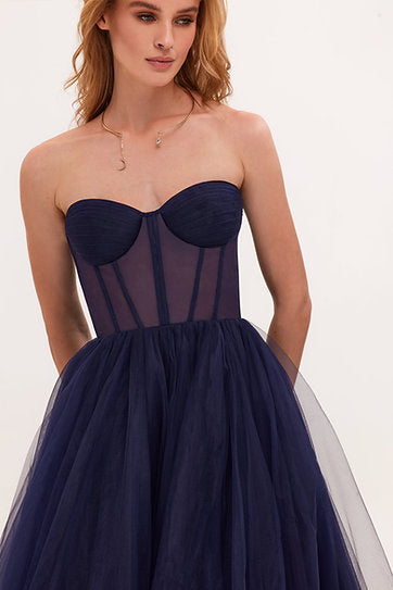 Beatrice  — Vestido midi corset