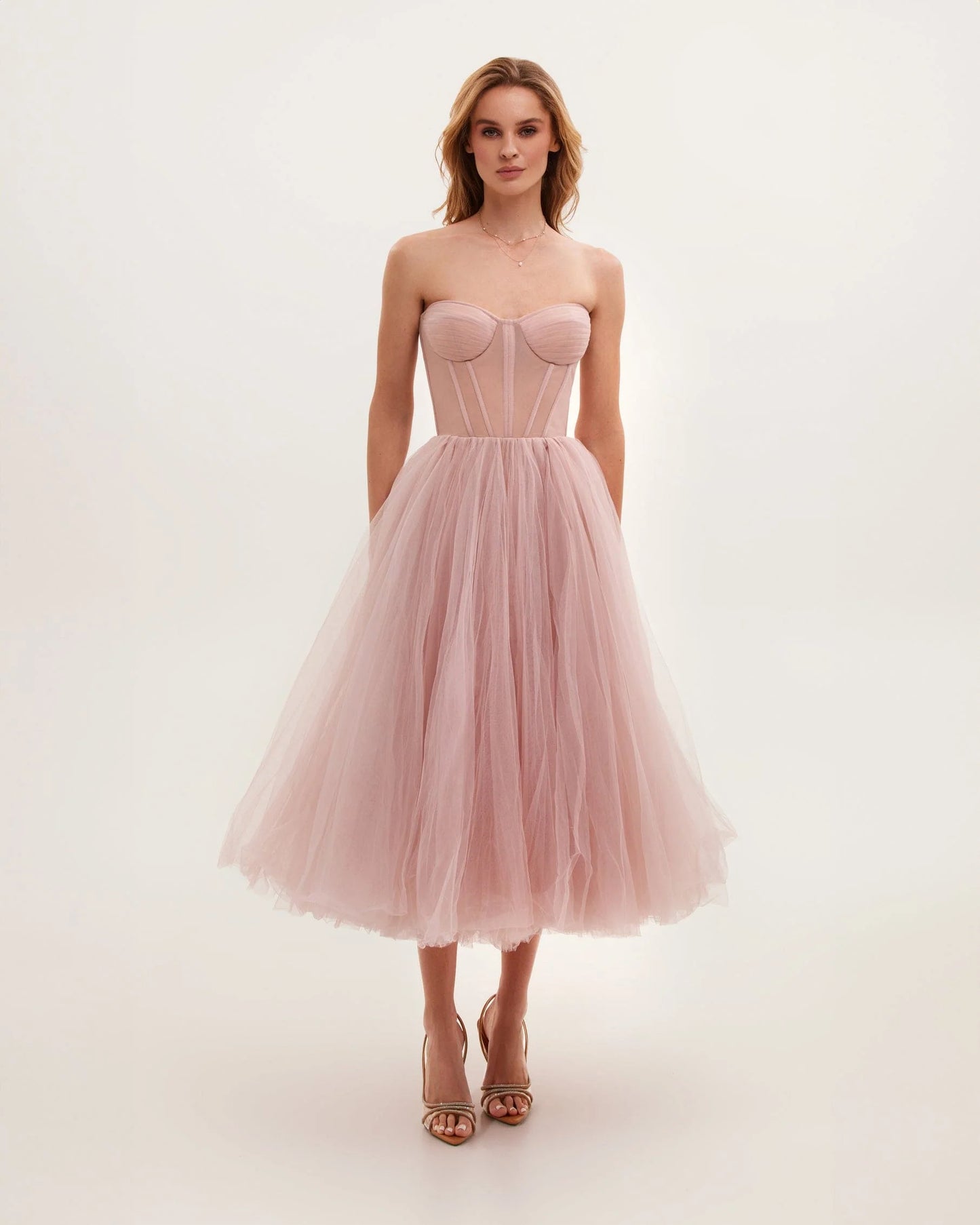 Beatrice  — Vestido midi corset