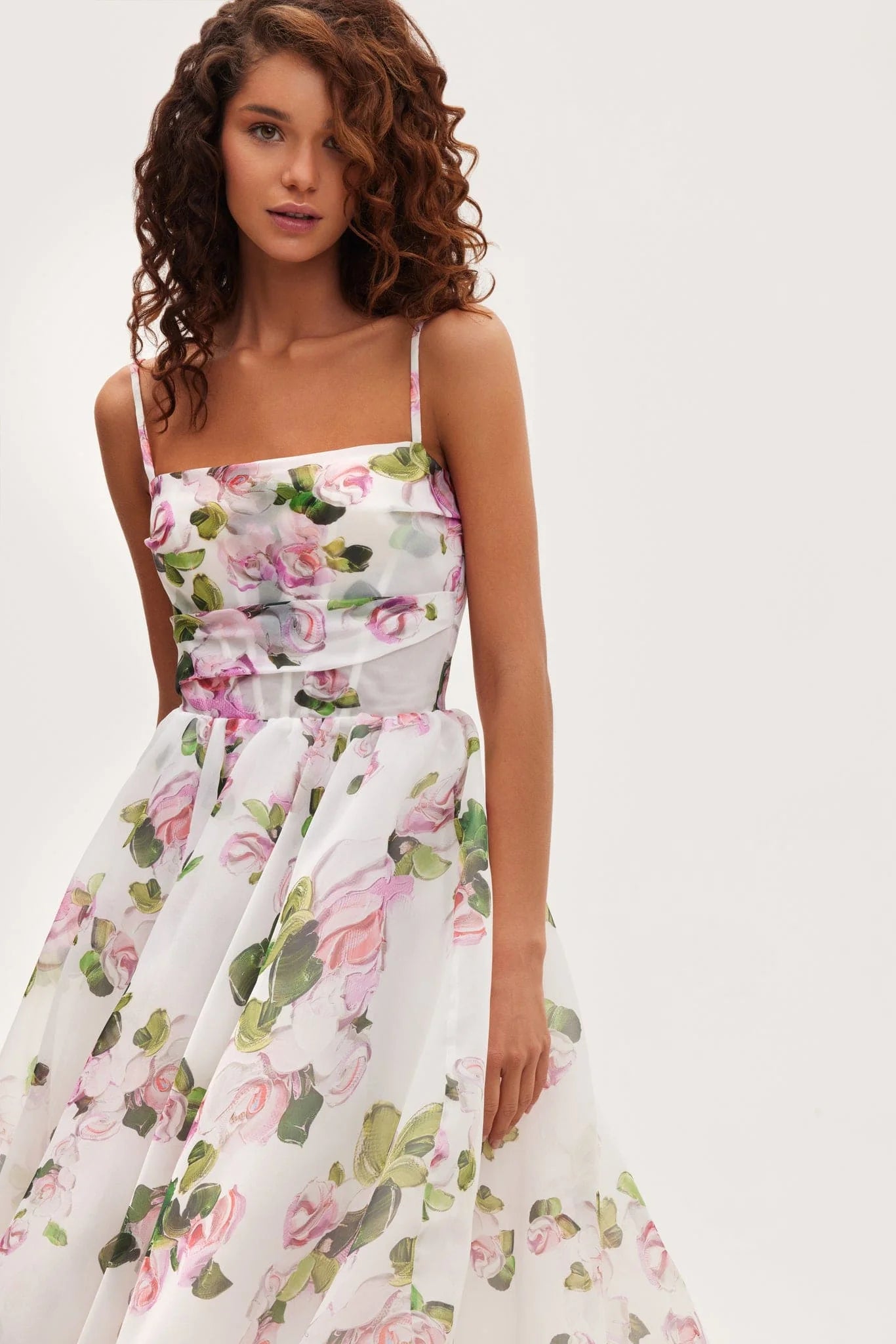 Bellarose — Vestido midi corset
