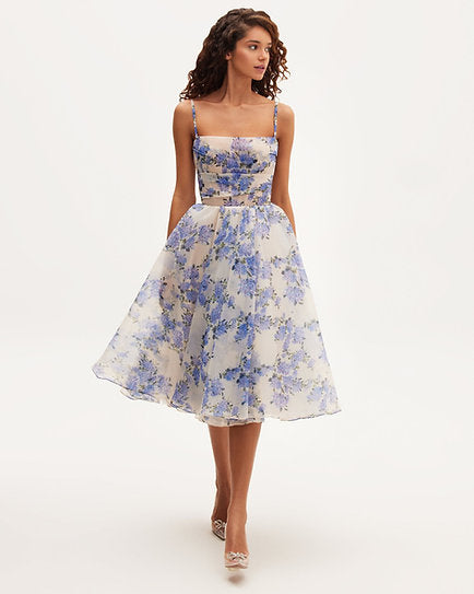 Bellarose — Vestido midi corset