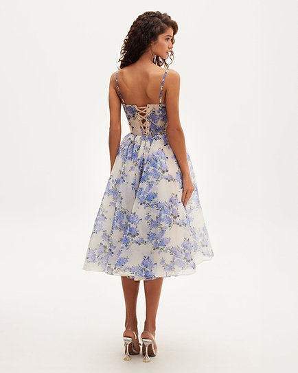 Bellarose — Vestido midi corset