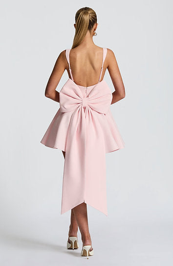 Brenda — Vestido mini con moño