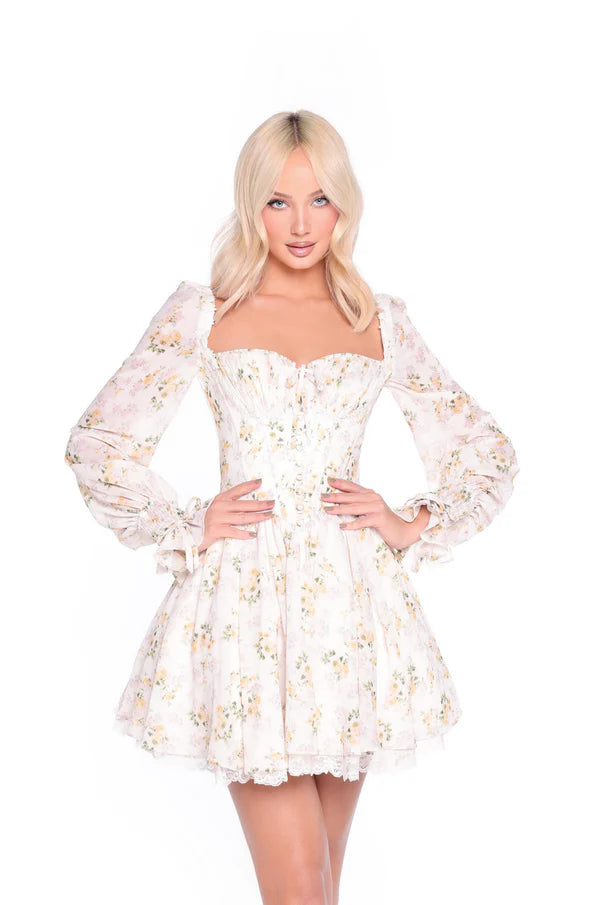 Camelia — Vestido mini corset