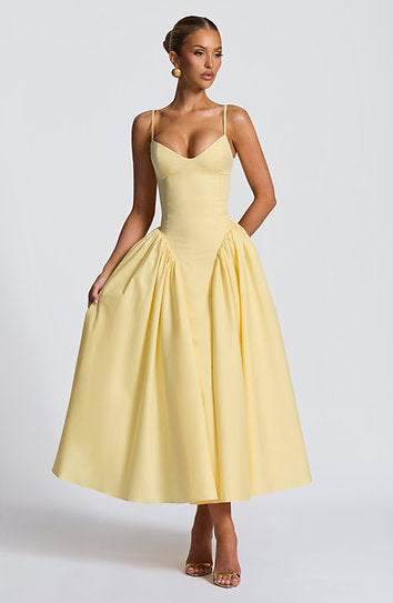 Caroline — Vestido midi corset
