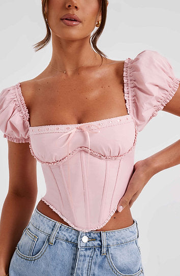 Charlotte — Blusa corset