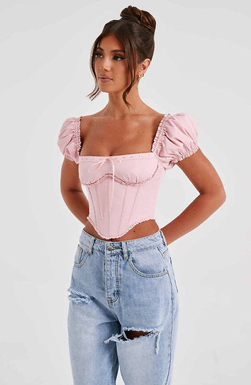Charlotte — Blusa corset