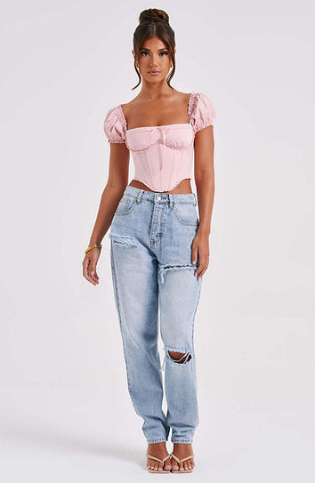 Charlotte — Blusa corset