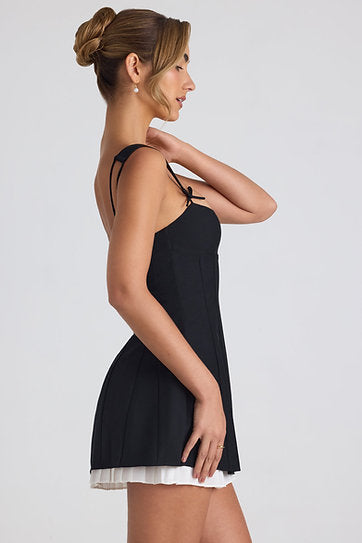Clarisse — Vestido mini con lazos